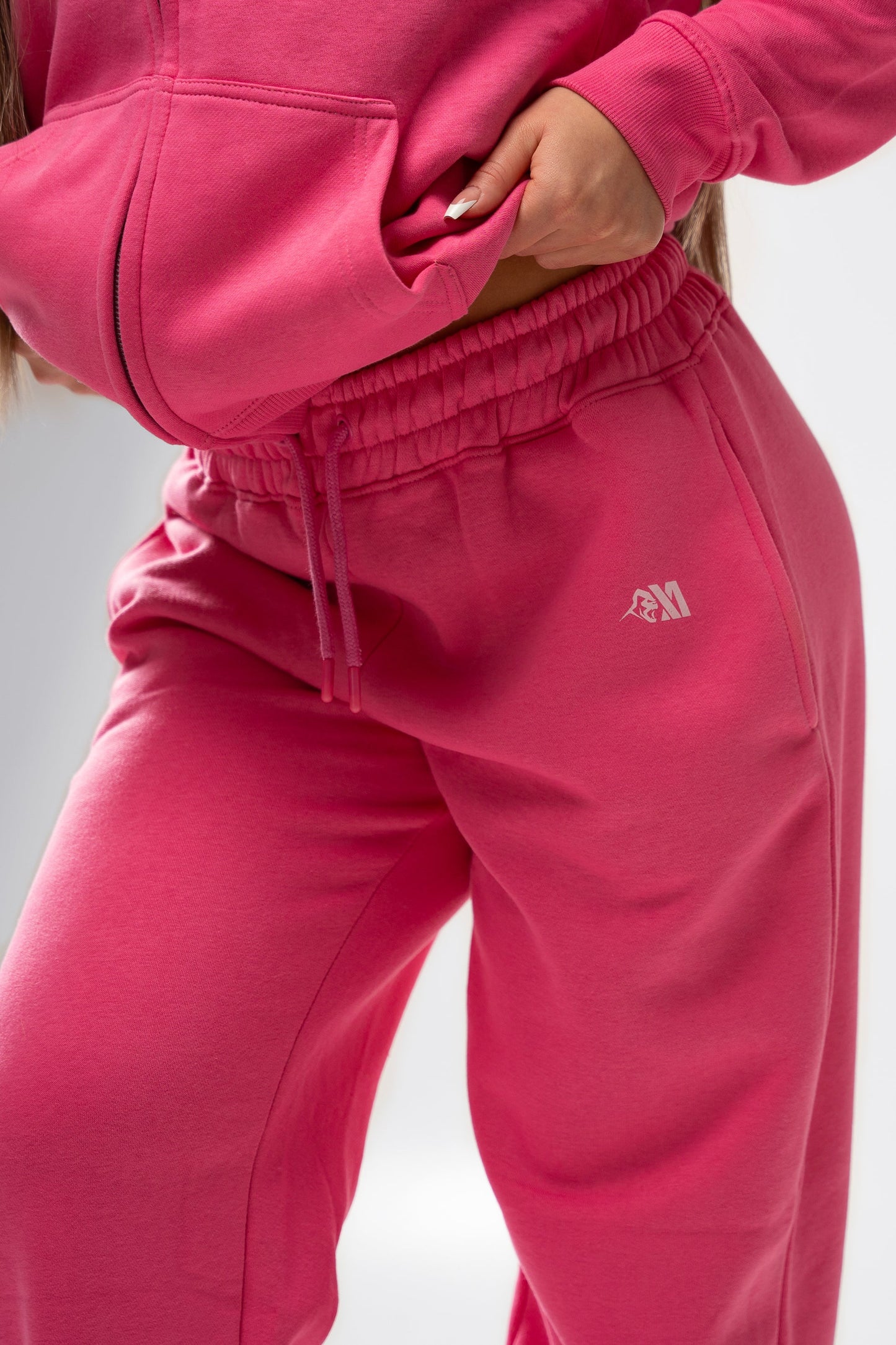 XAPE Core Logo Joggers - Dusty Pink