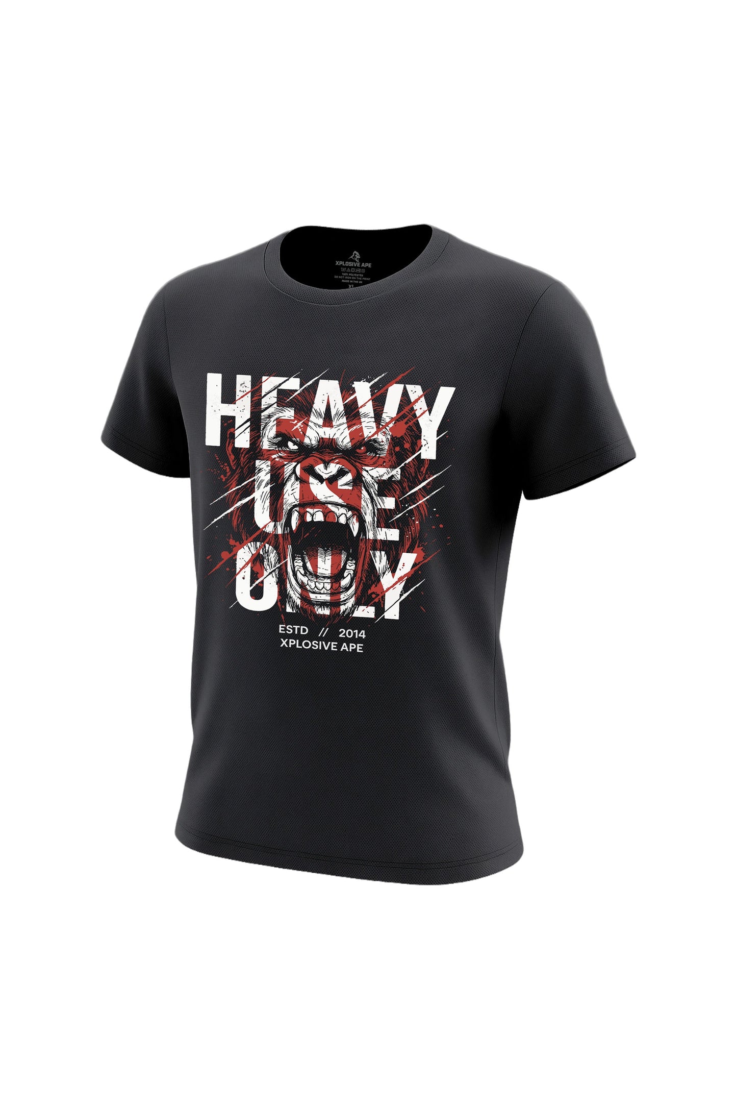 XAPE Heavy Use Only V2 Tech Tee - Black