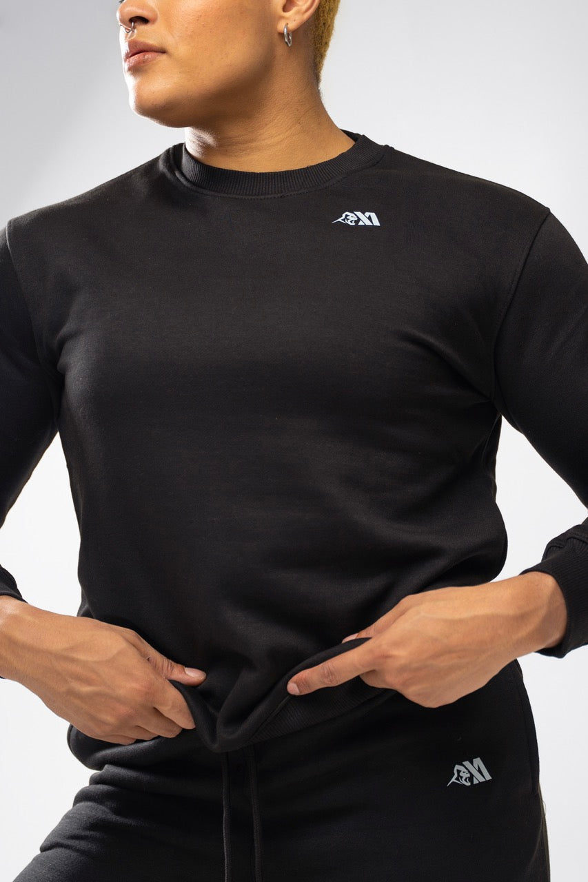 XAPE Core Logo Sweatshirt - Black