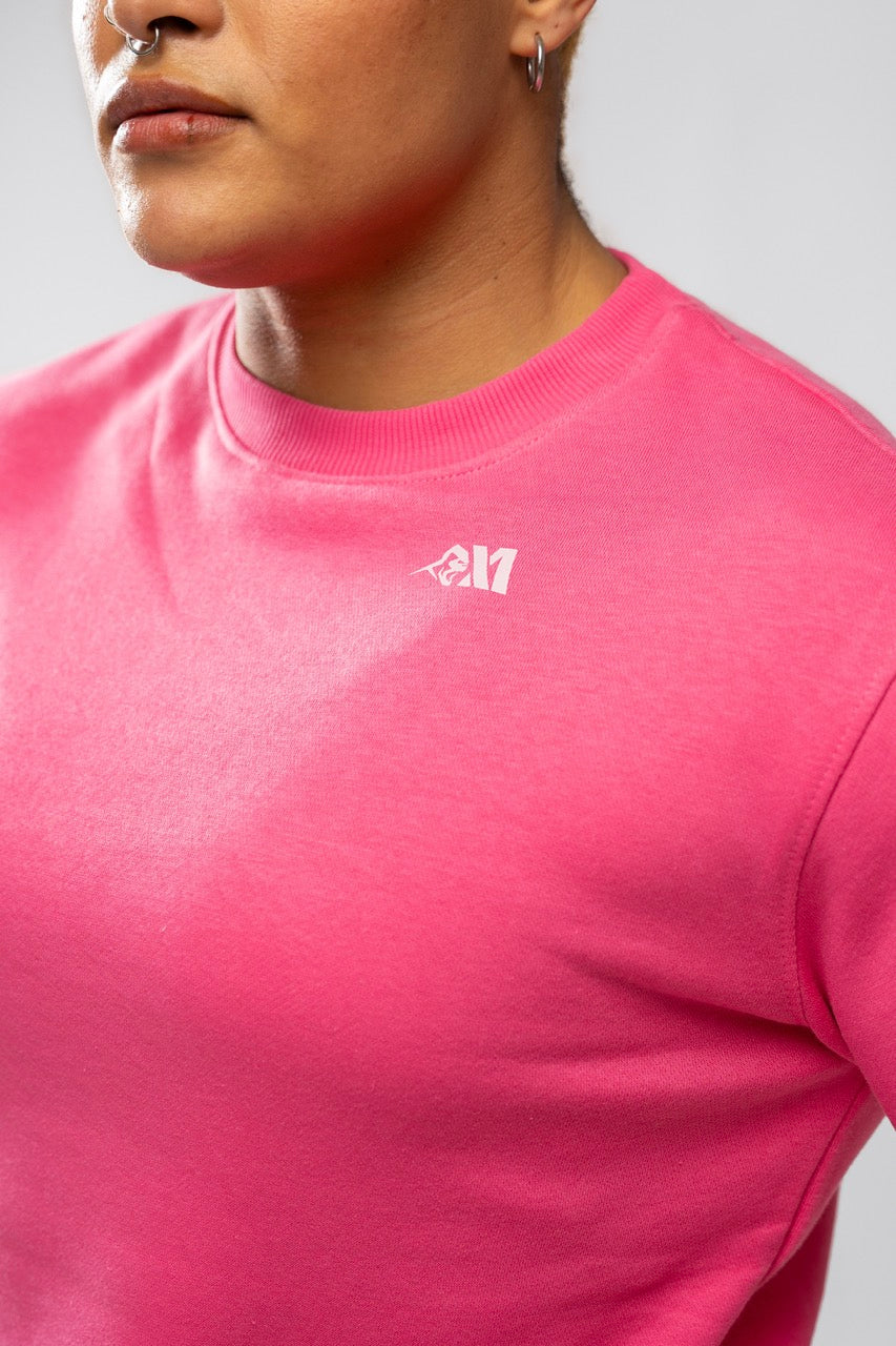 XAPE Core Logo Sweatshirt - Dusty Pink