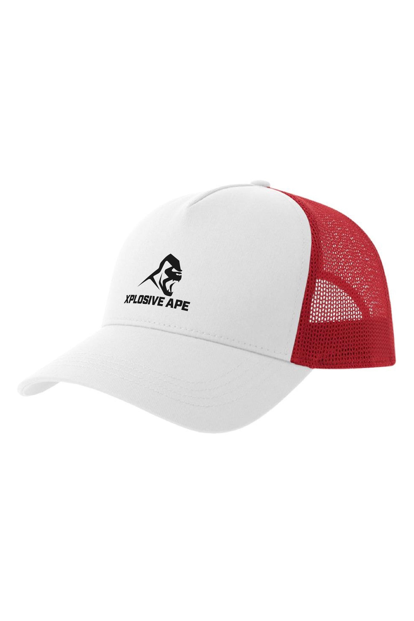 XAPE Classic Trucker Cap - White/Red