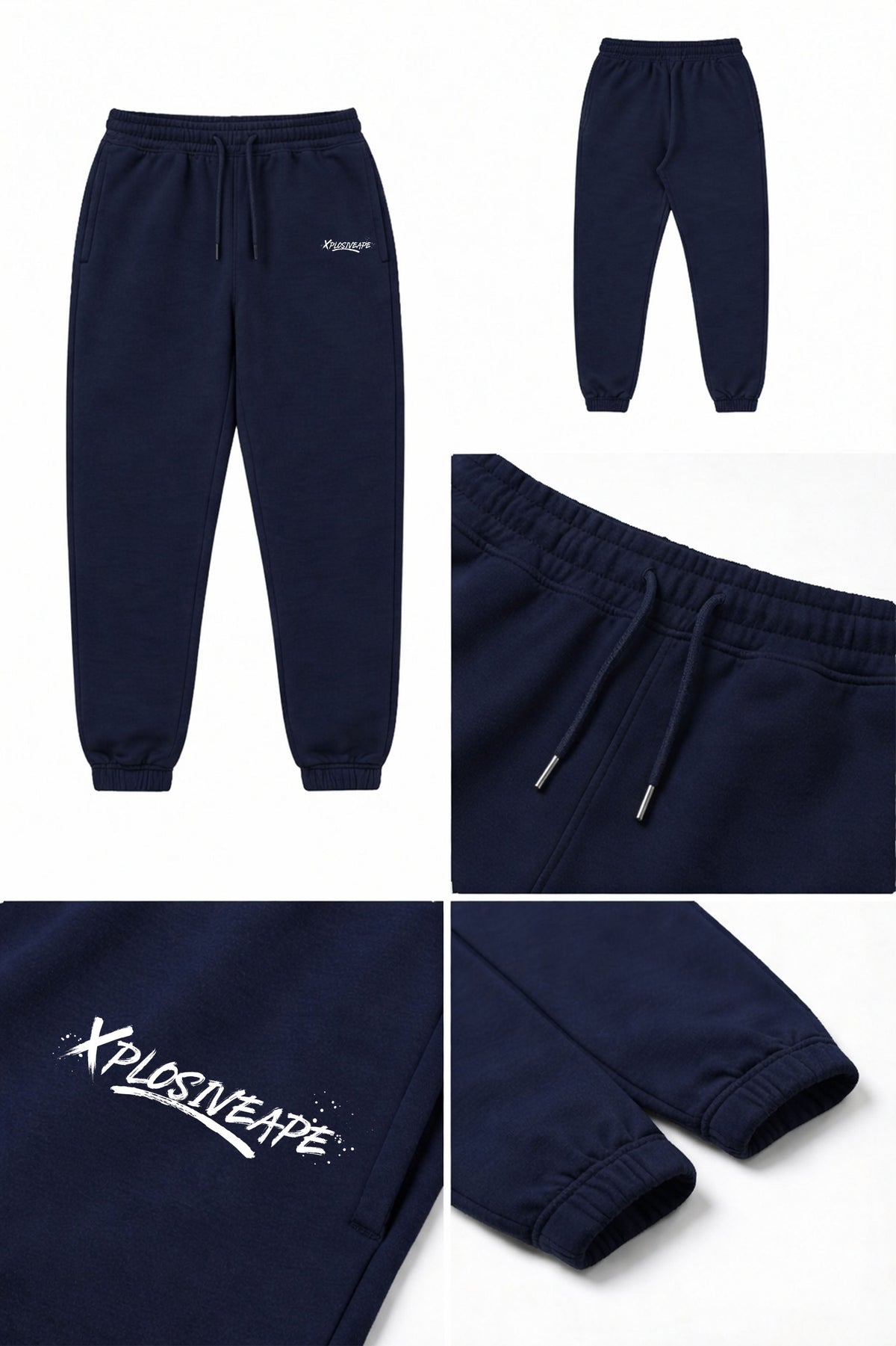 XAPE Desolate V2 Joggers - Navy