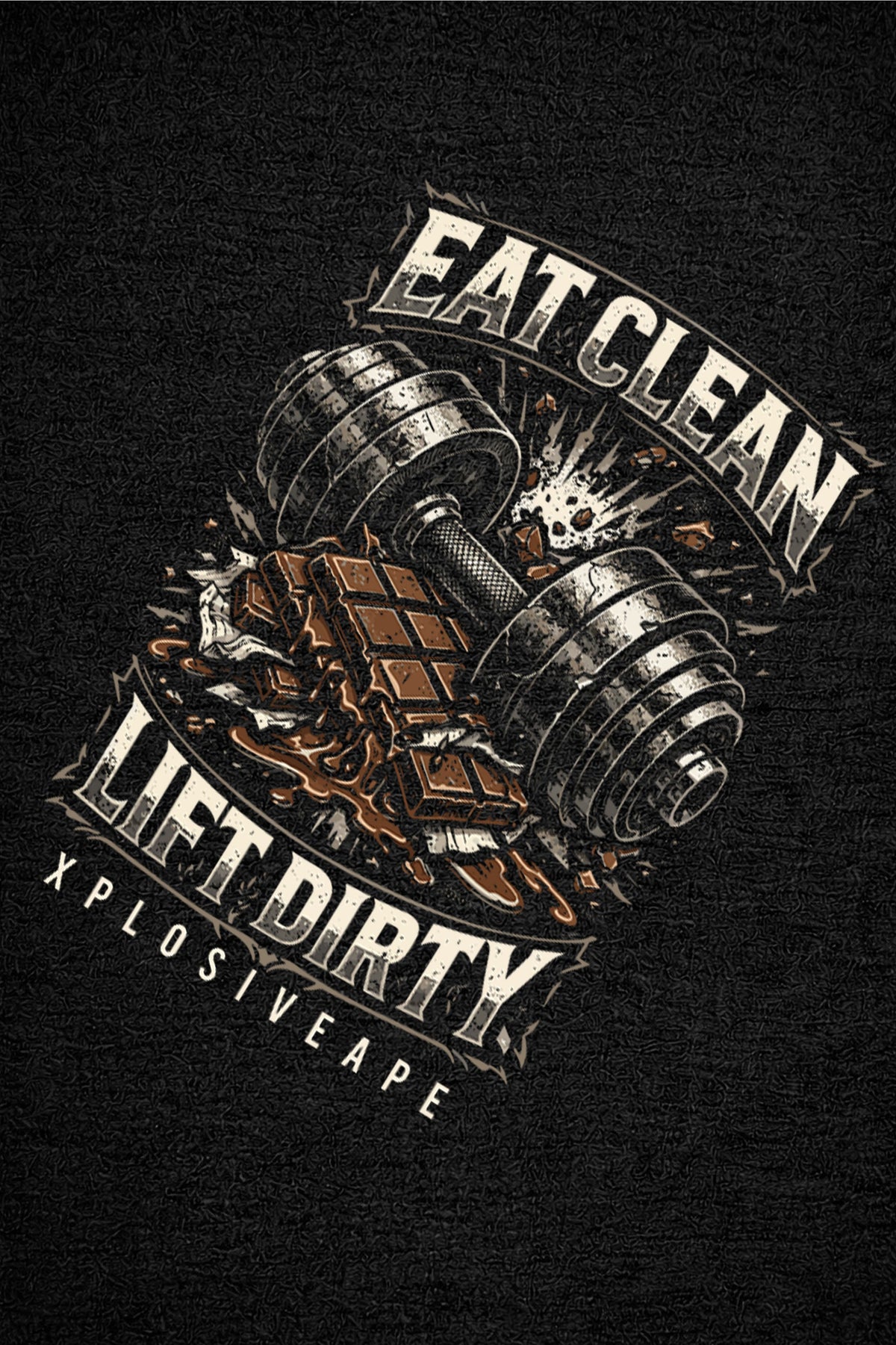 XAPE Lift Dirty Tee - Black