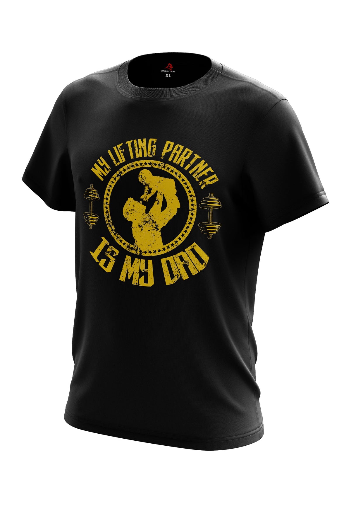XAPE Lifting Partner Tee - Black