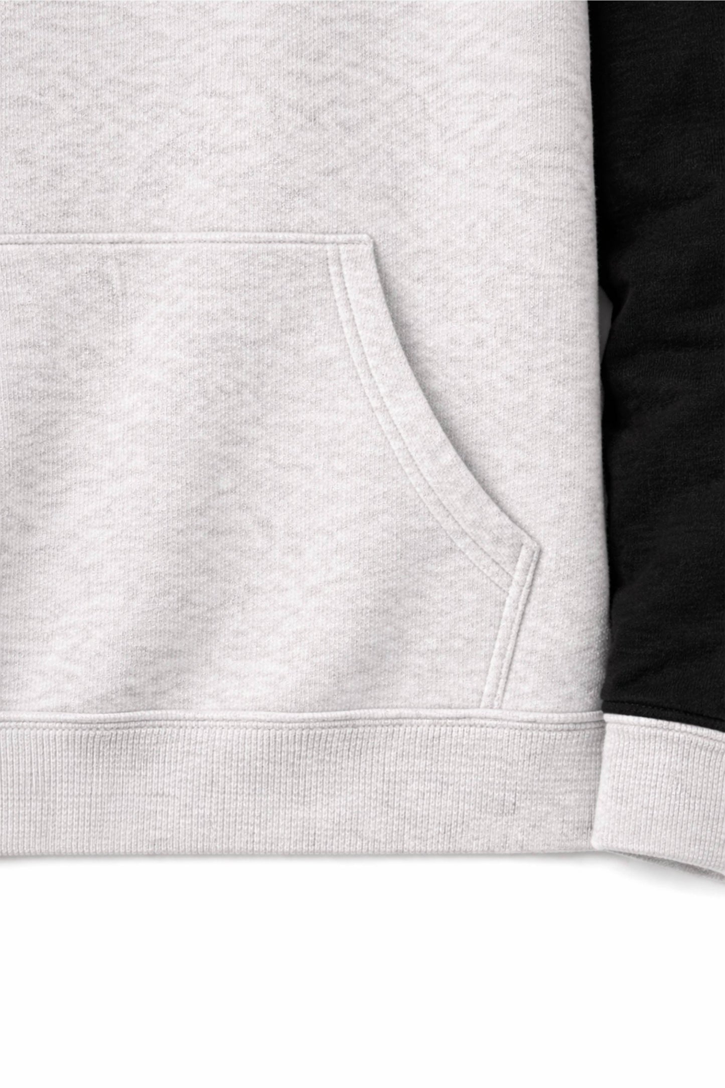 XAPE Varsity Fitness Raglan Hoodie - Oatmeal Heather/Black
