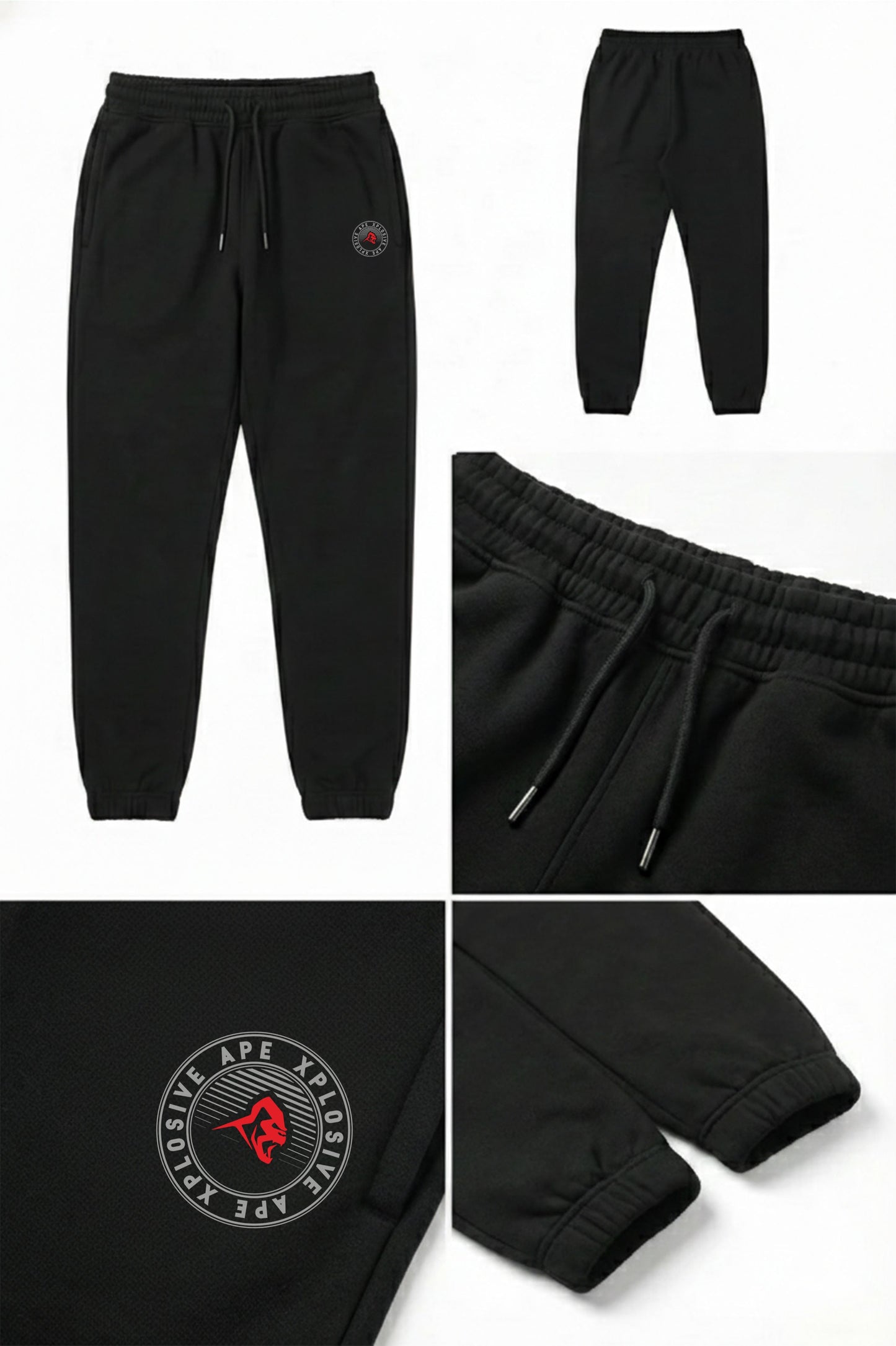 XAPE Venus V2 Joggers - Black