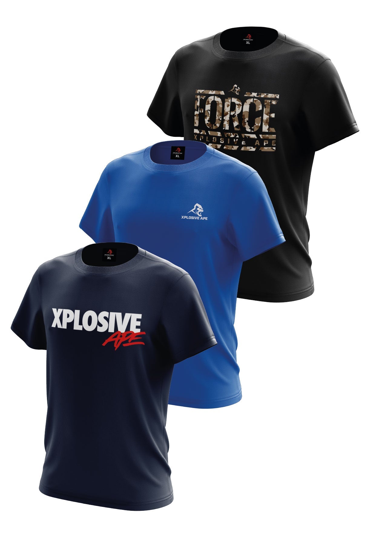XAPE Desert 3 Tees Pack