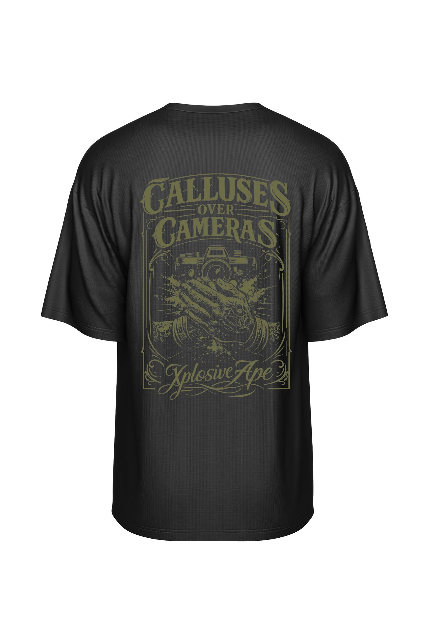 XAPE Callus Oversized Tee - Black