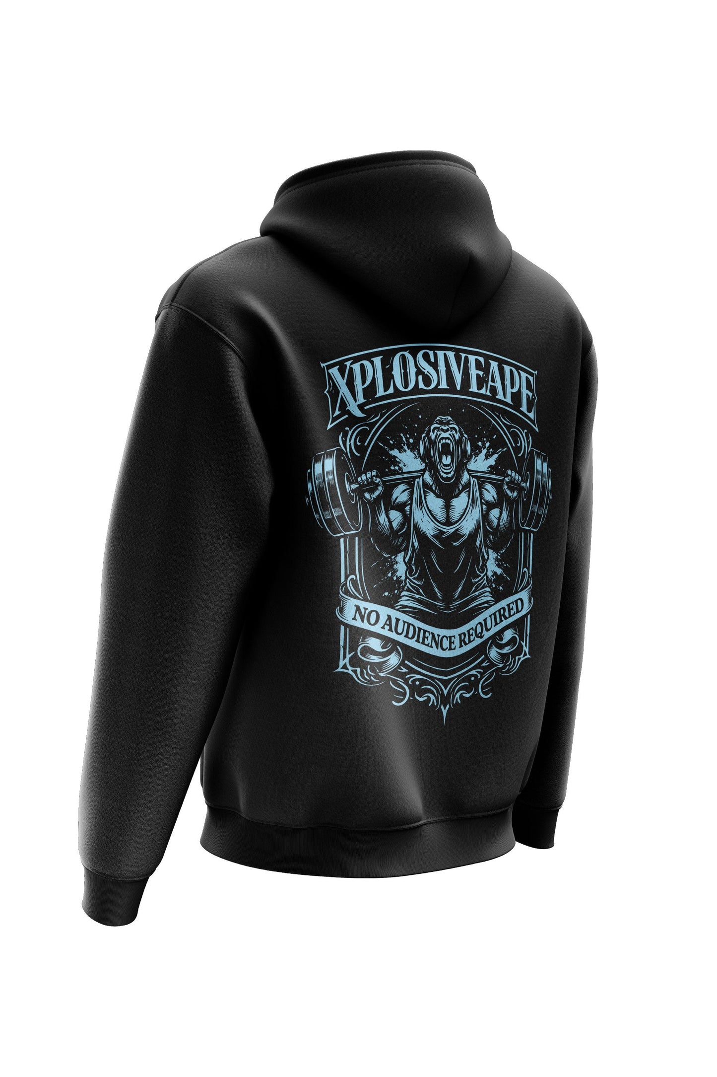 XAPE Audience String Hoodie - Black