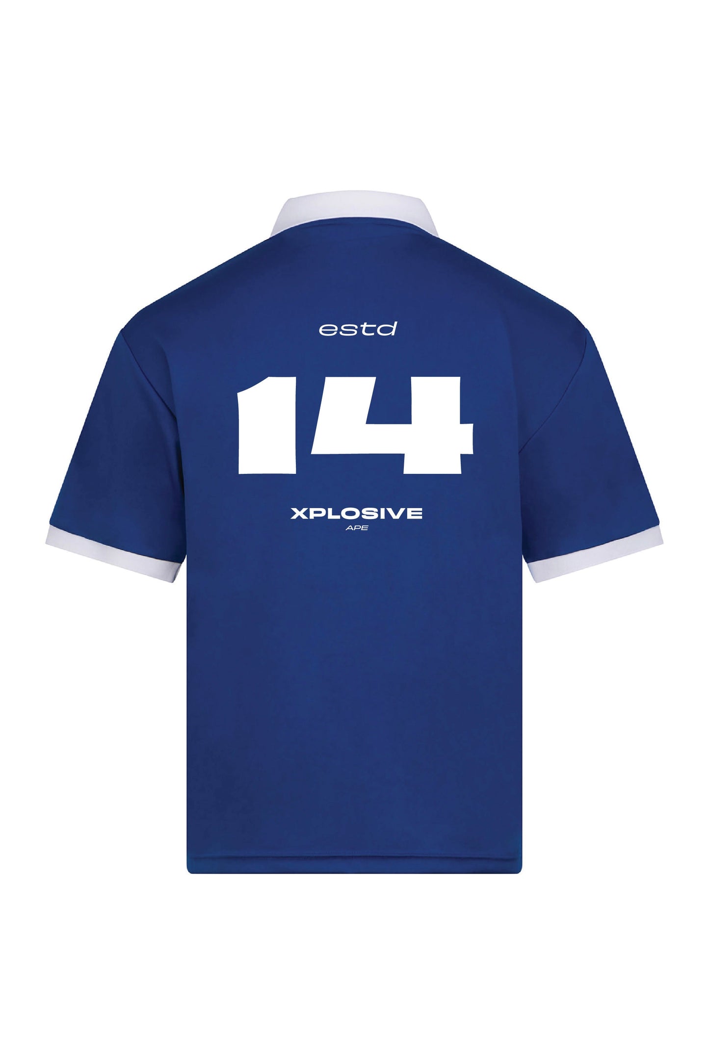XAPE Squad Sports Jersey - Dark Royal/White