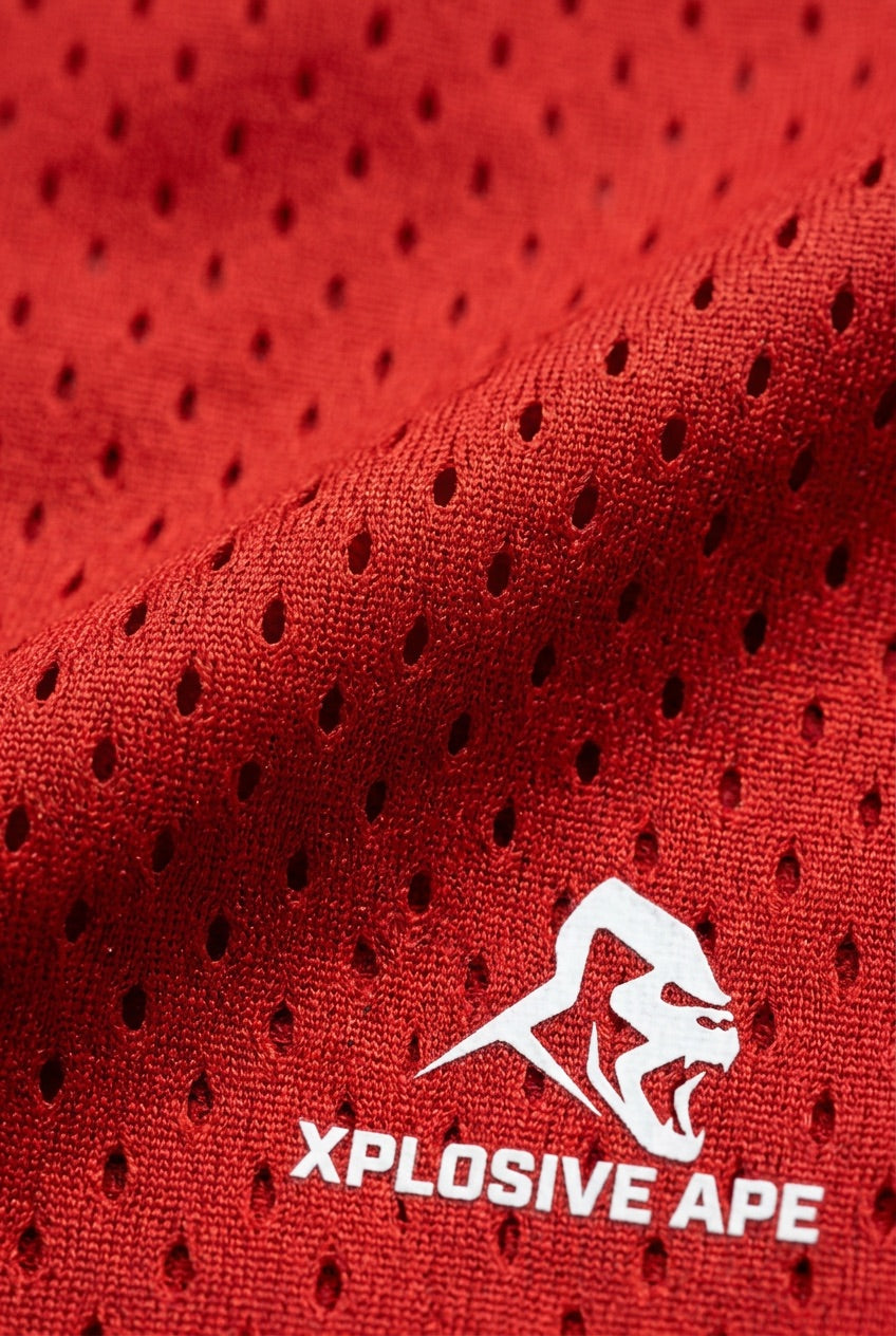 XAPE Strike Elite Shorts - Red/White