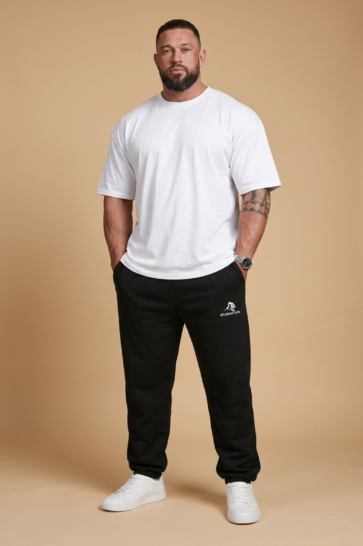 XAPE Prime Oversized Joggers - Black