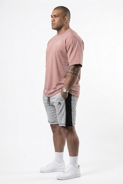 XAPE Stripe V2 Rag Shorts - Sports Grey