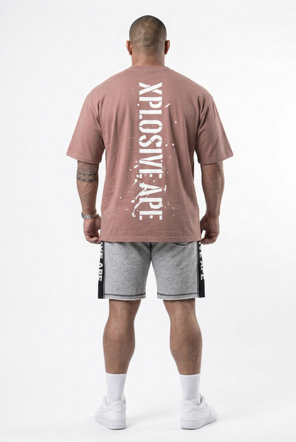 XAPE Stripe V2 Rag Shorts - Sports Grey
