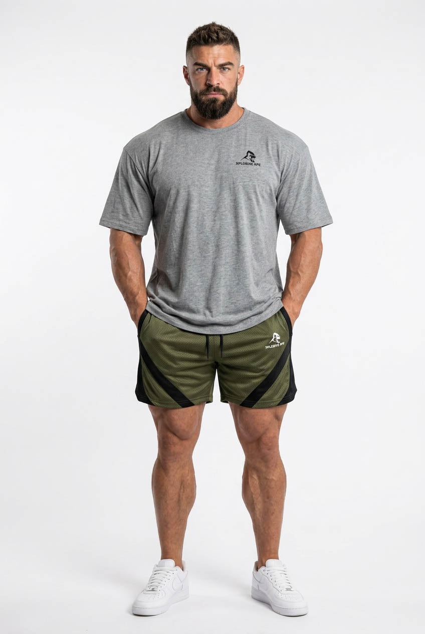 XAPE Nightfall War Shorts - Khaki