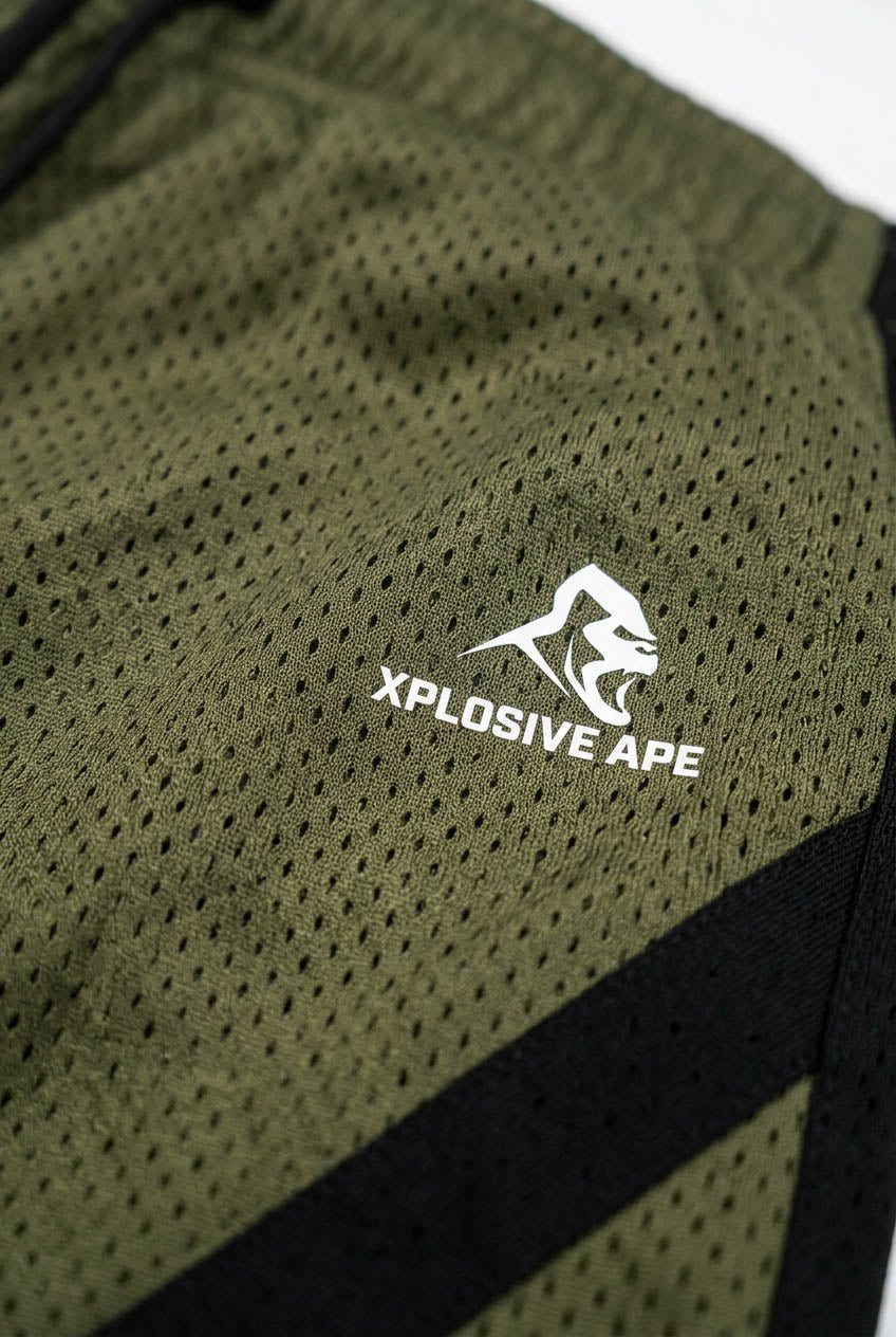 XAPE Nightfall War Shorts - Khaki