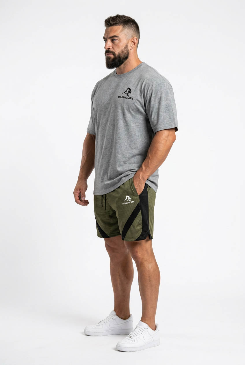 XAPE Nightfall War Shorts - Khaki