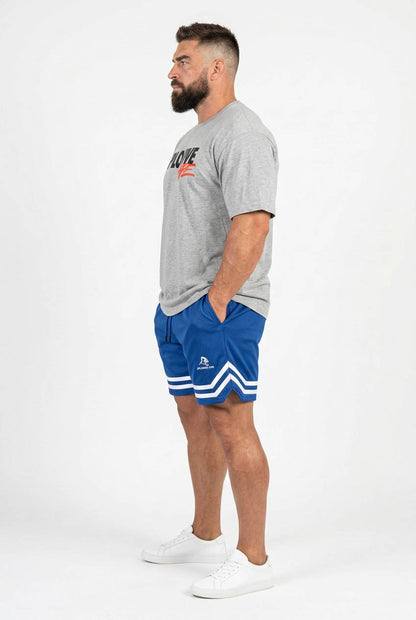 XAPE Strike Shorts - Blue/White