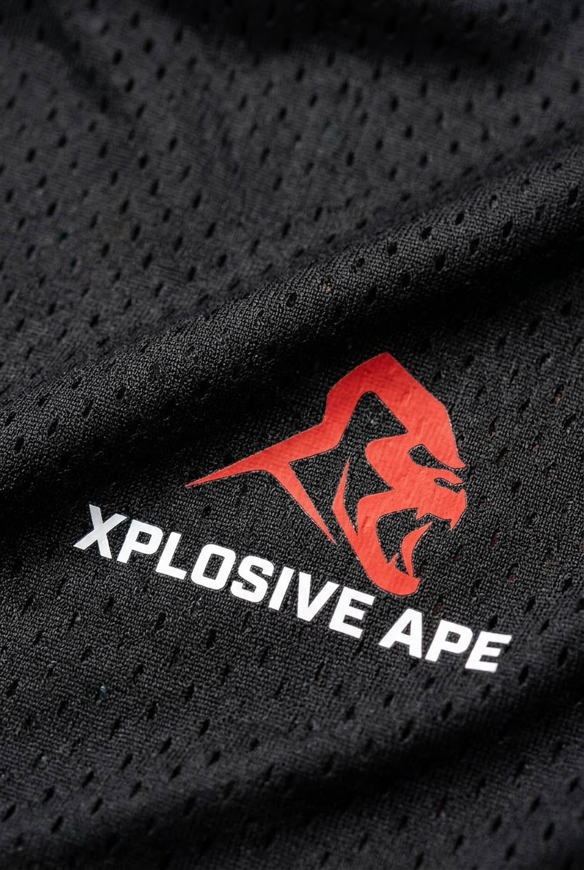 XAPE Strike Elite Shorts - Black/Red