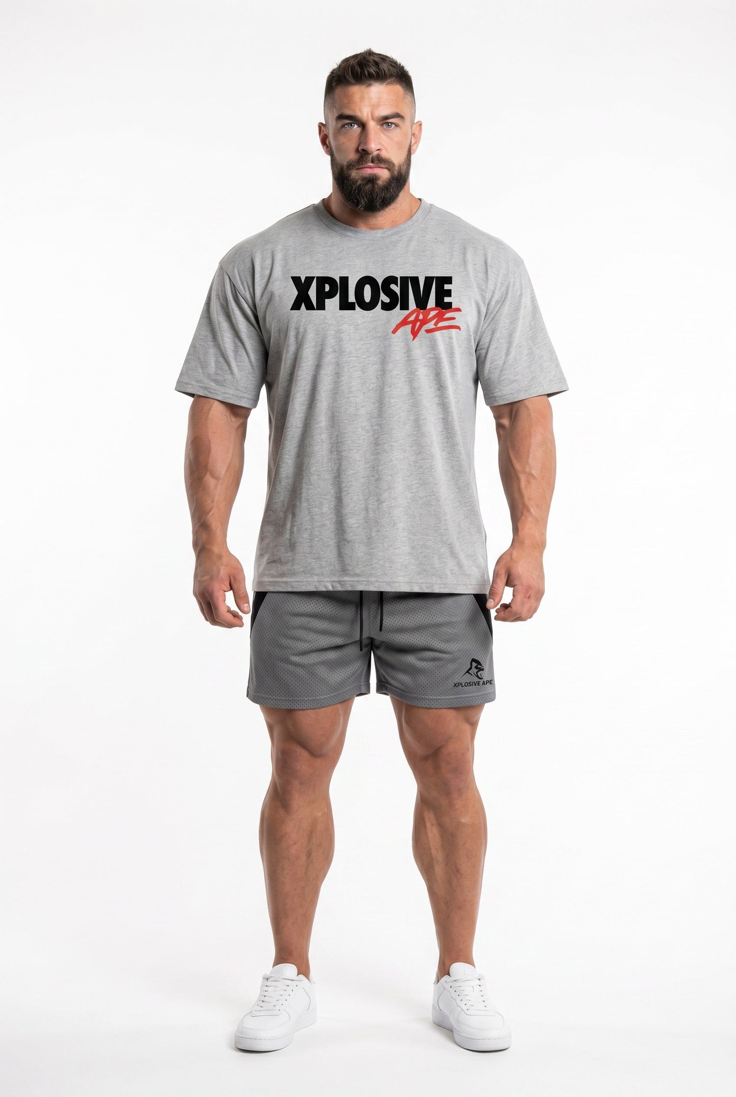 XAPE Armour Flex Shorts - Grey