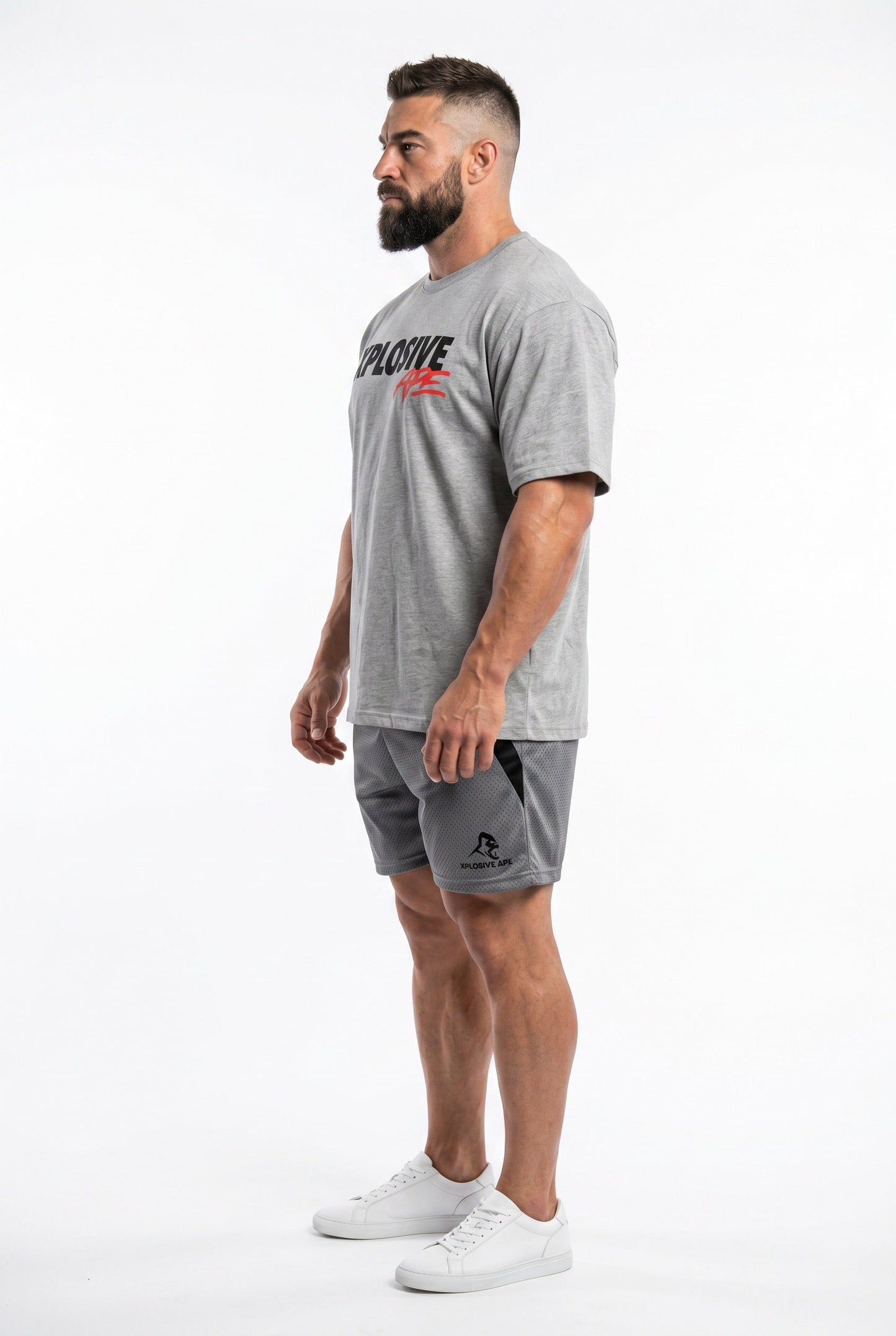 XAPE Armour Flex Shorts - Grey