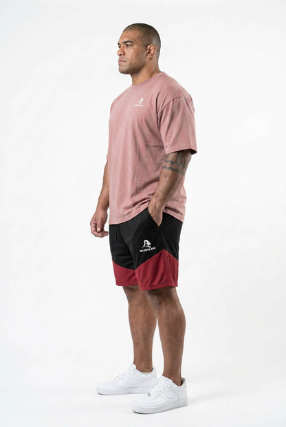 XAPE Rogue Combat Shorts - Red/Black
