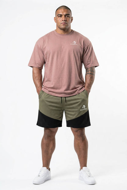 XAPE Rogue Combat Shorts - Lt Khaki/Black