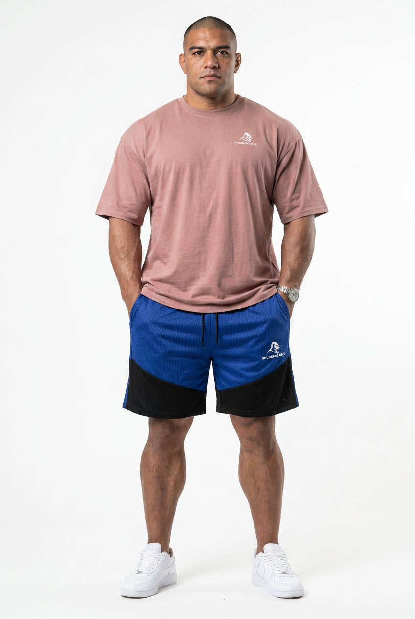 XAPE Rogue Combat Shorts - Blue/Black