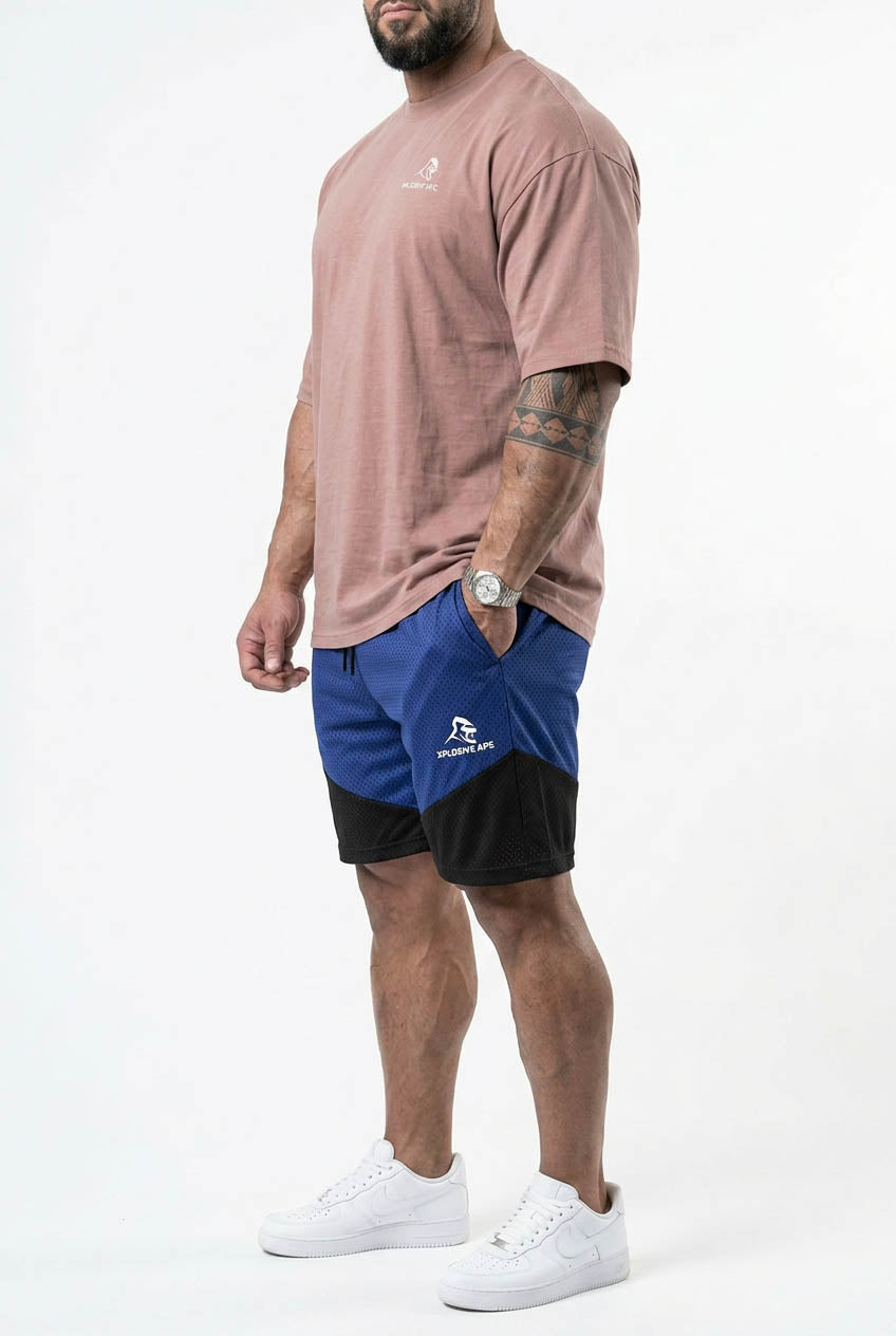 XAPE Rogue Combat Shorts - Blue/Black