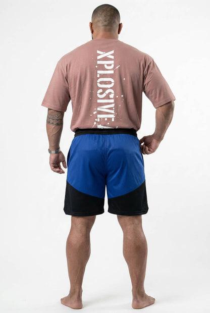 XAPE Rogue Combat Shorts - Blue/Black
