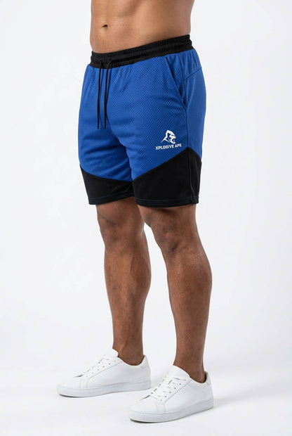 XAPE Rogue Combat Shorts - Blue/Black