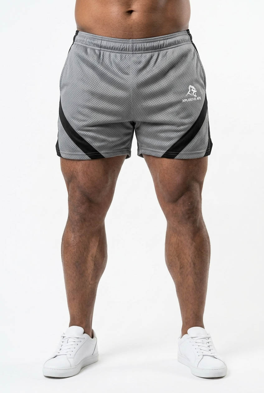 XAPE Nightfall War Shorts - Grey