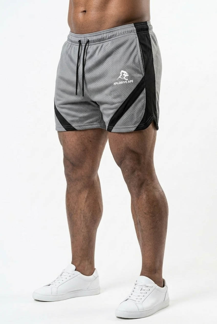 XAPE Nightfall War Shorts - Grey