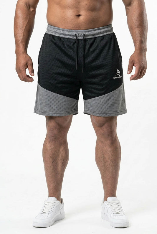 XAPE Rogue Combat Shorts - Grey/Black