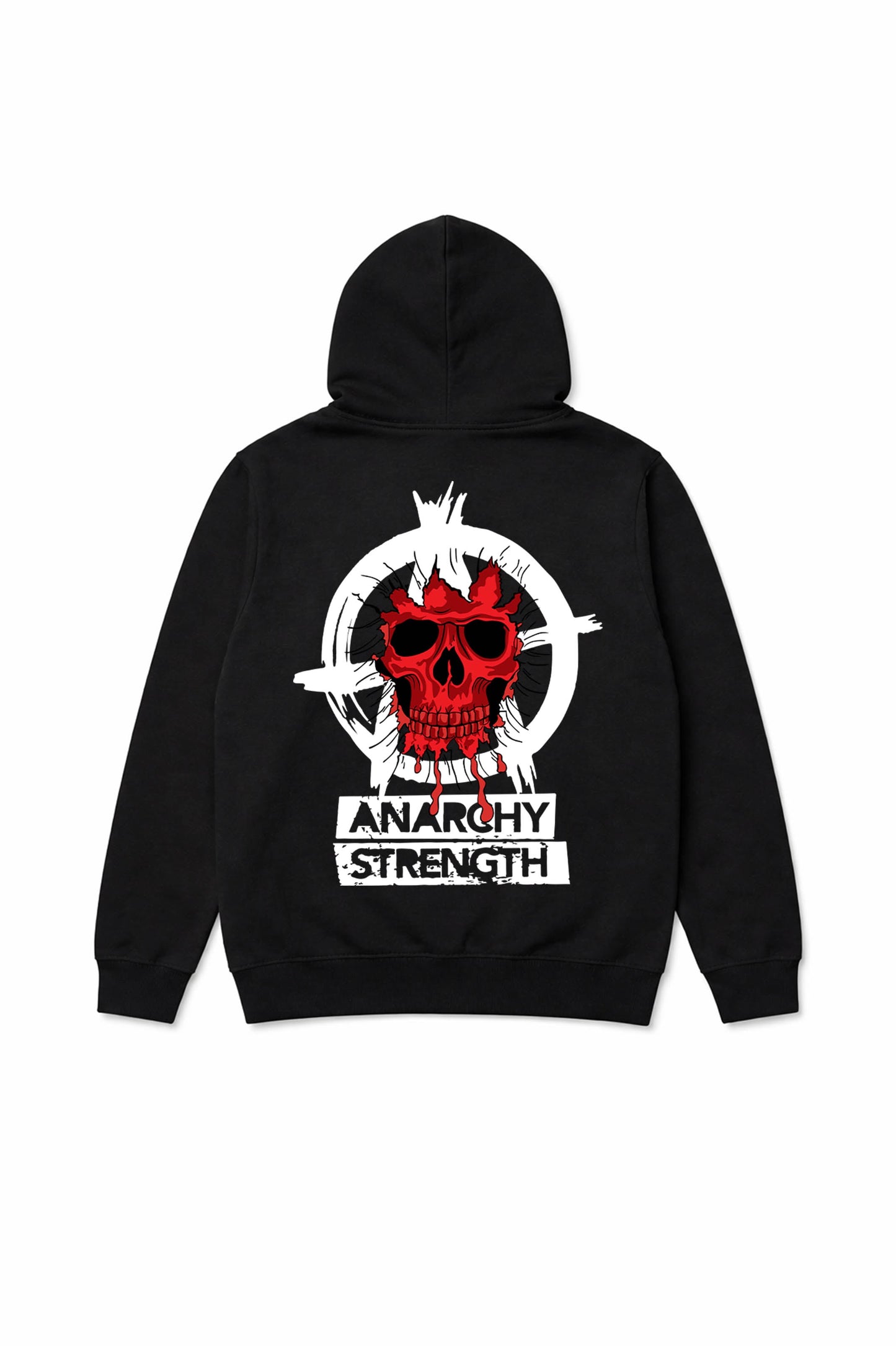 AS Red Skull Hoodie - Black
