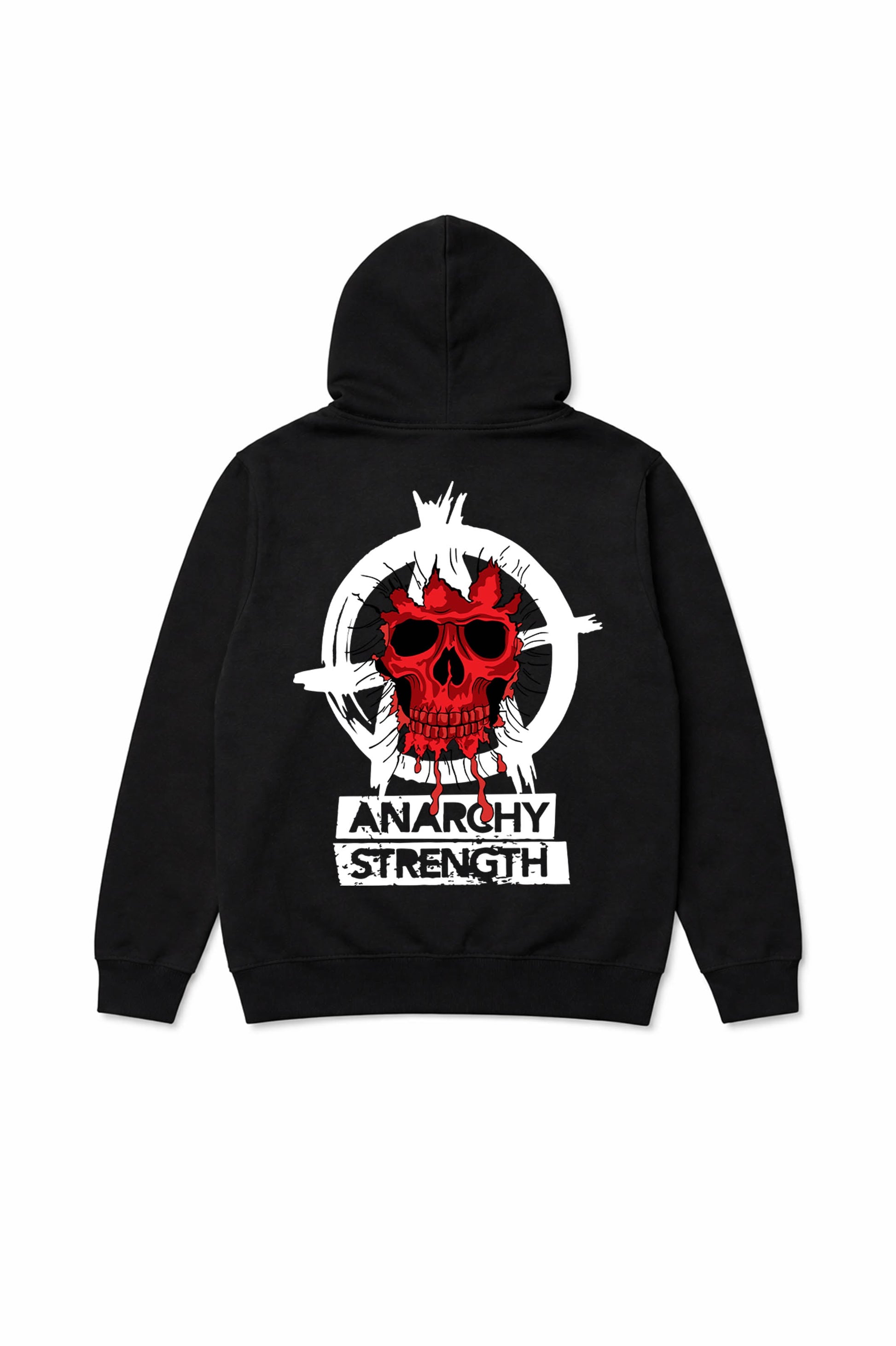 AS Red Skull Hoodie - Black