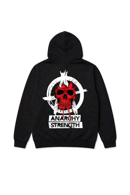 AS Red Skull Hoodie - Black