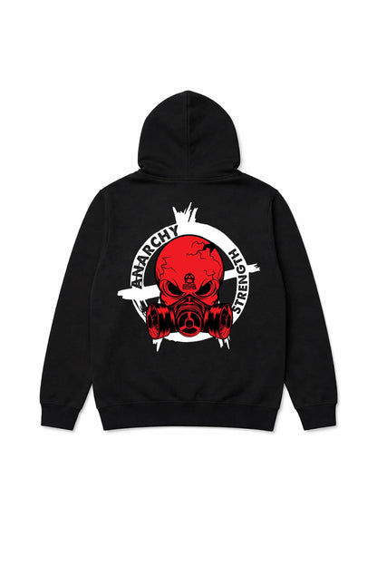 AS Respirator Skull Hoodie - Black