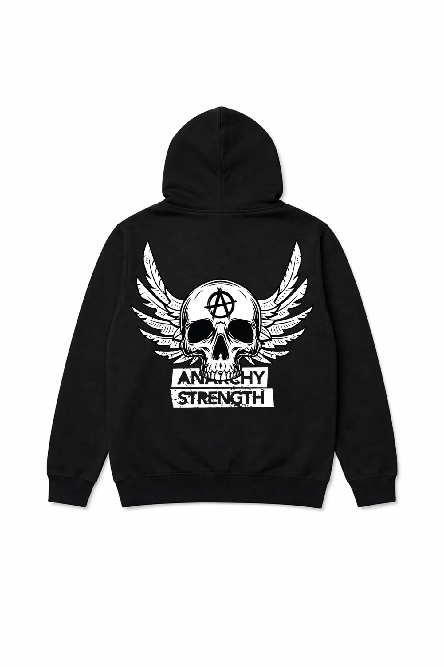 AS Skull Wings Hoodie - Black