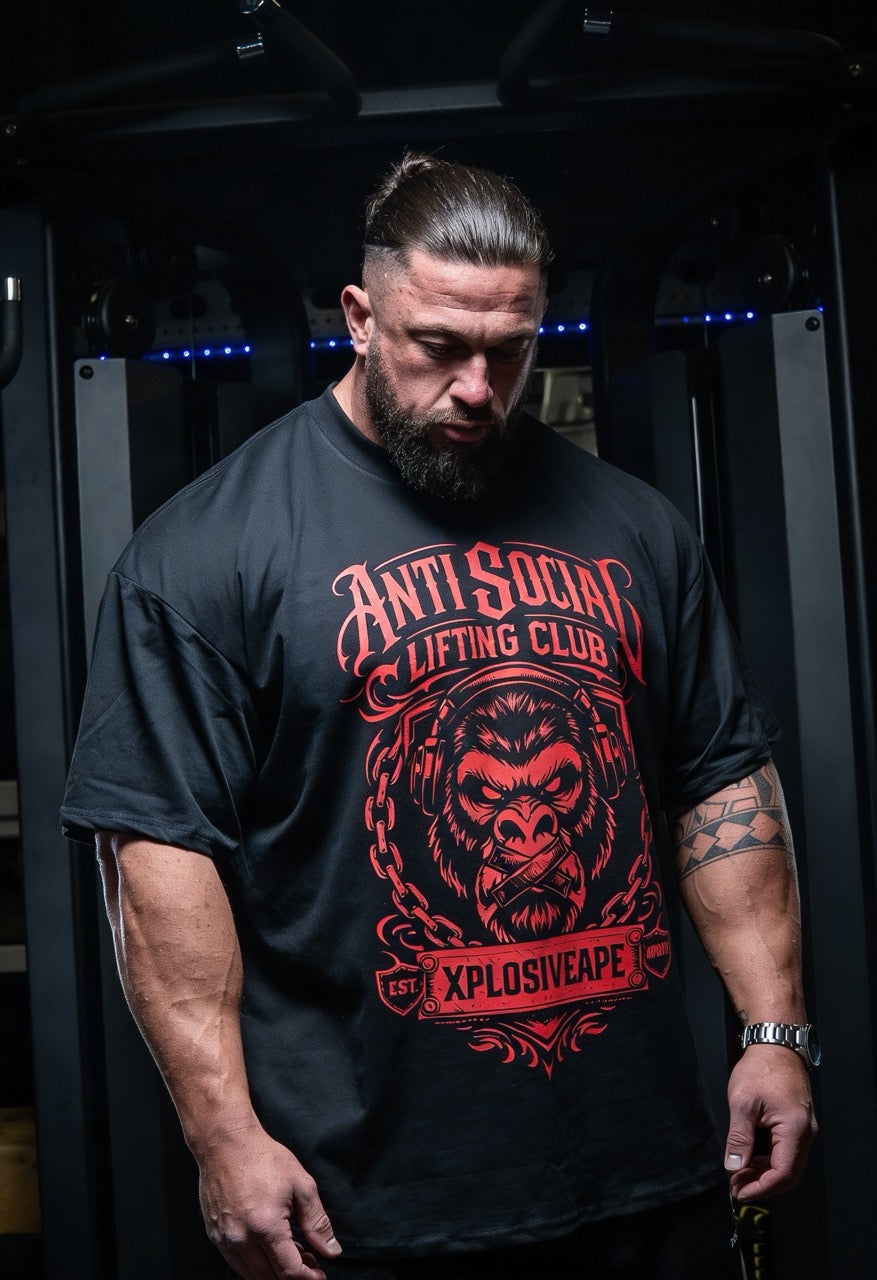 XAPE Antisocial Tee - Black
