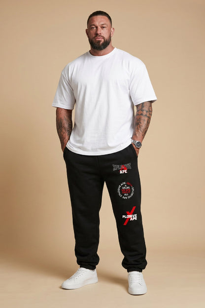 XAPE Apex Oversized Joggers - Black