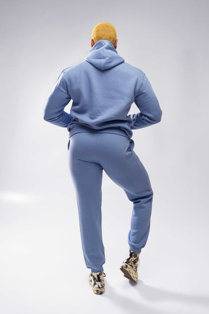 XAPE Core Logo Joggers - Slate Blue