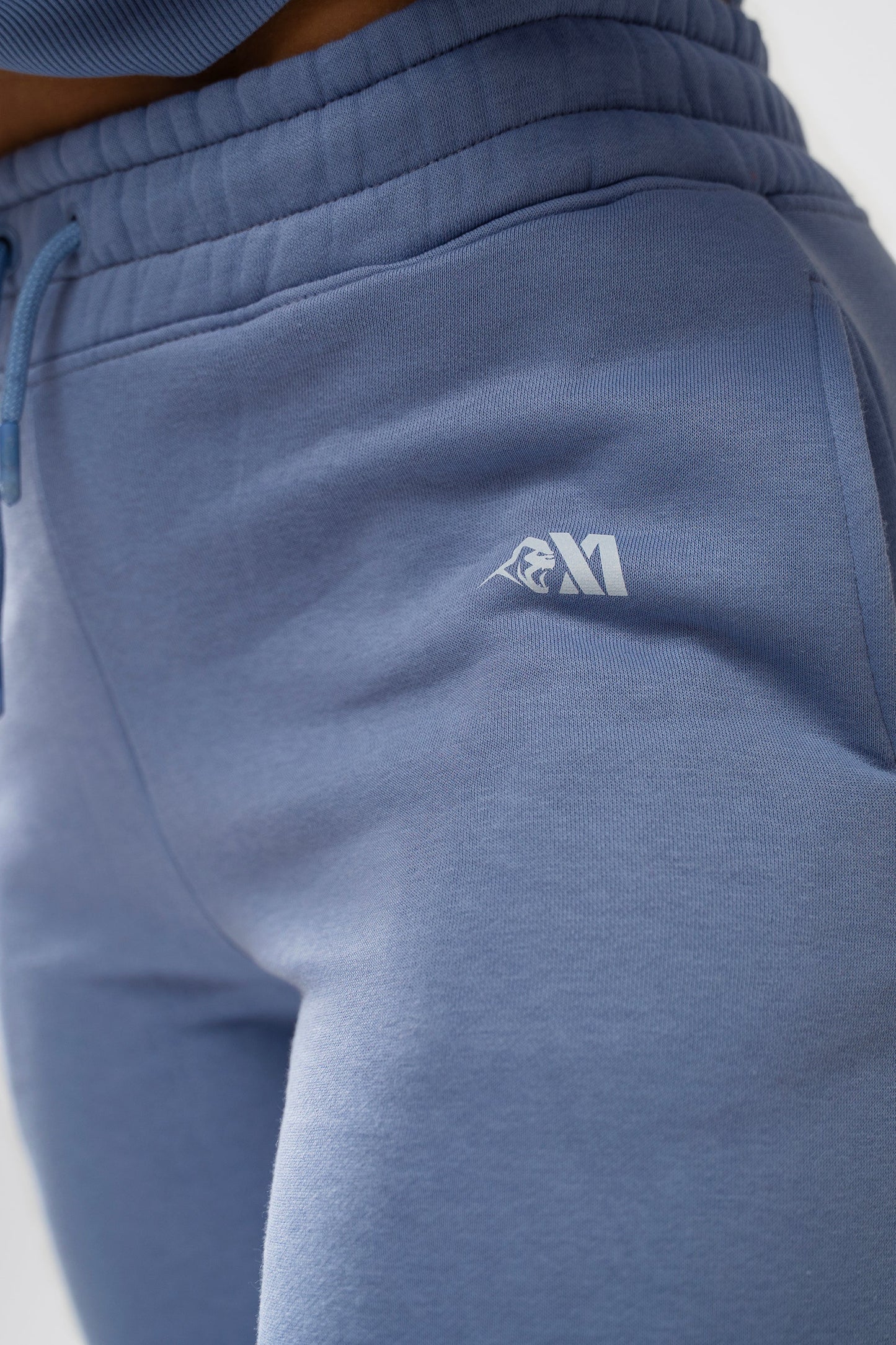 XAPE Core Logo Joggers - Slate Blue