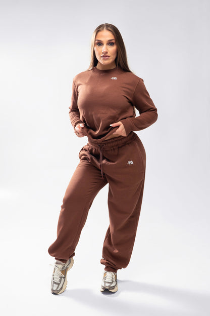 XAPE Core Logo Joggers - Cocoa