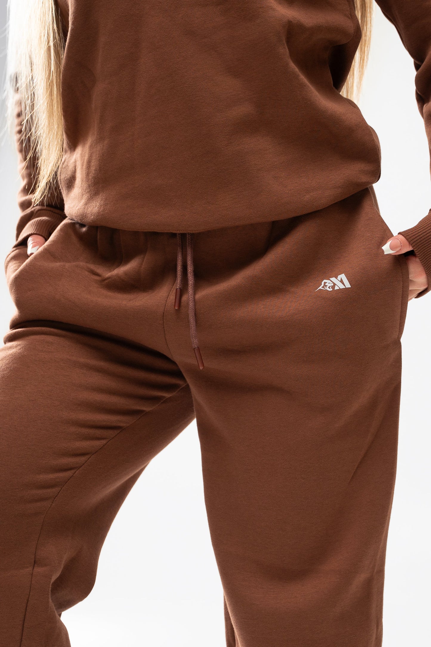 XAPE Core Logo Joggers - Cocoa