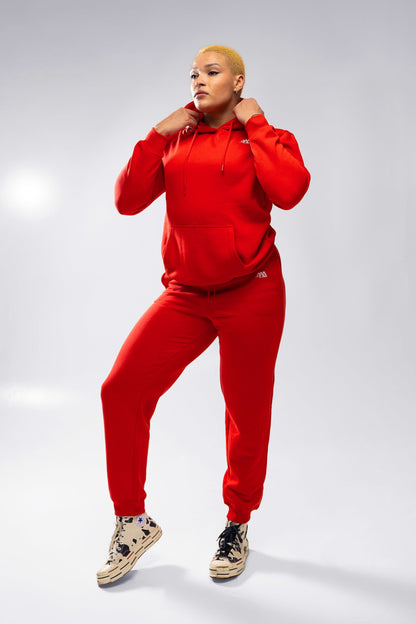 XAPE Core Logo Joggers - Red