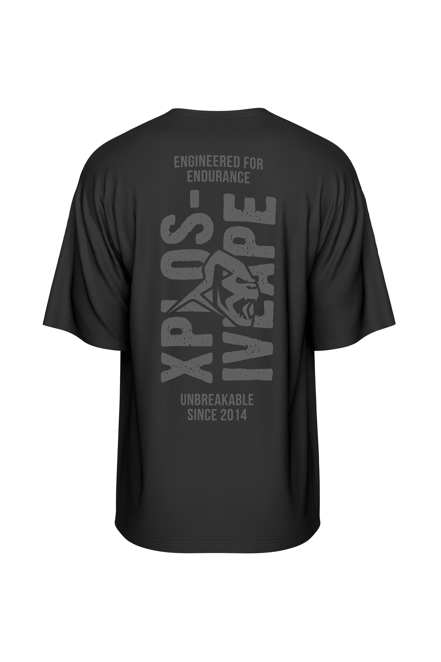 XAPE Unbreakable Oversized Tee - Black