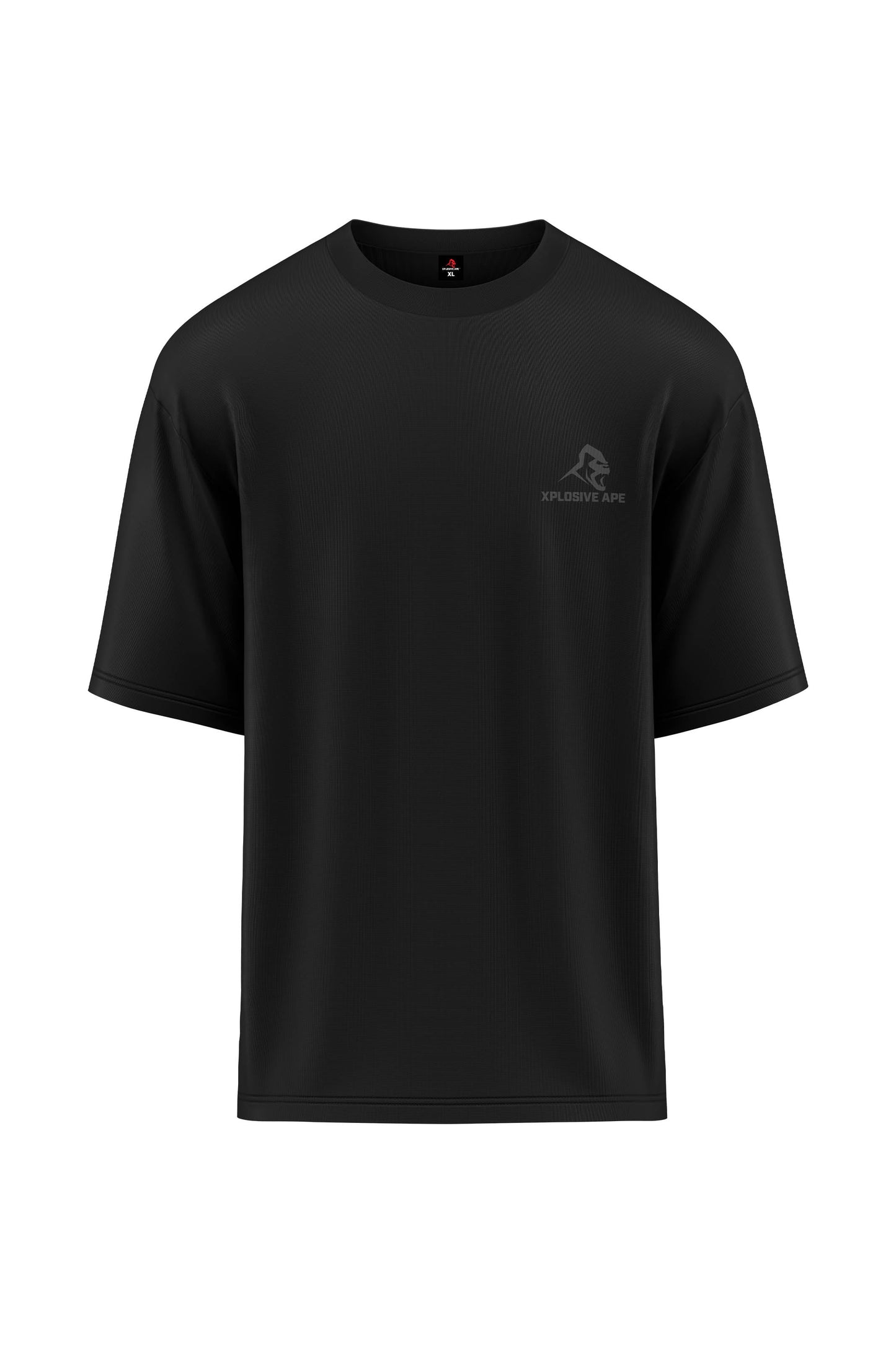 XAPE Apex Logo Oversized Tee - Black