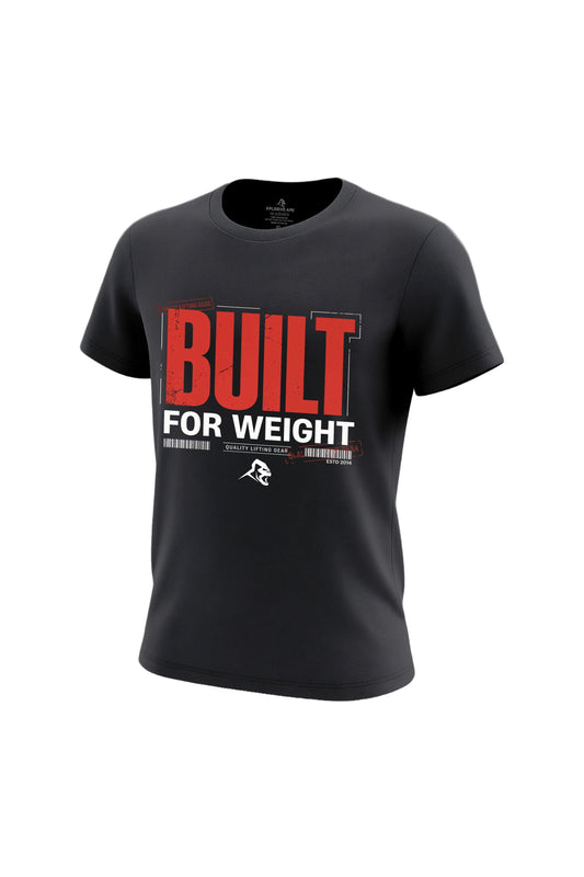 XAPE Built For Weight Tech Tee - Black
