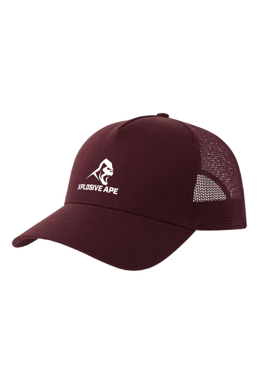 XAPE Classic Trucker Cap - Burgundy/Burgundy